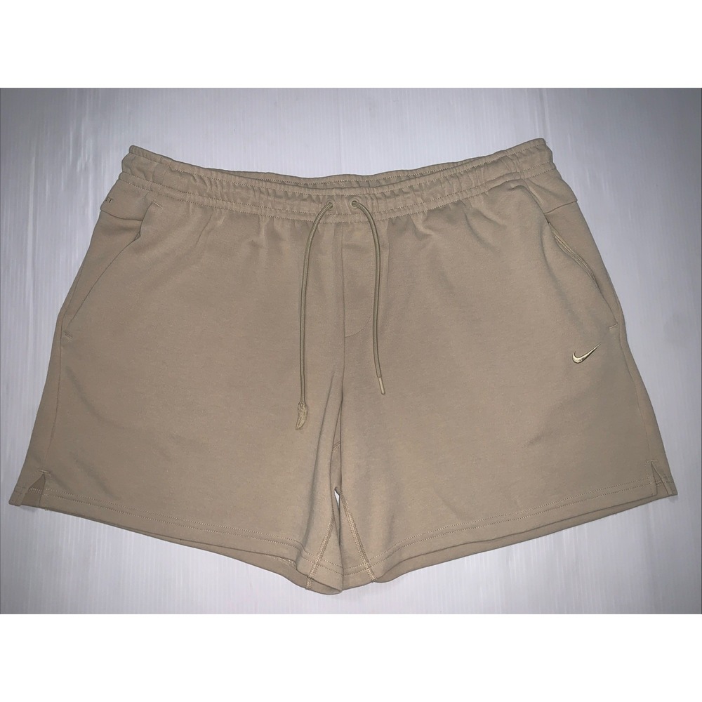 Nike Men Dri-FIT Primary Fleece Unlined Versatile 7" Shorts Khaki FZ0961-251 XXL